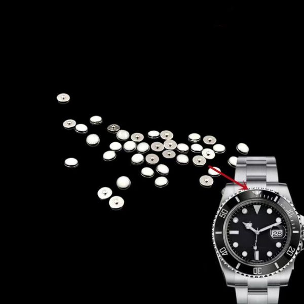 Assista Acessórios para Rolex substituto água Ghost Night Pearl Spot Night Night Pearl Crystal de mergulhador luminoso material AAA de alta qualidade