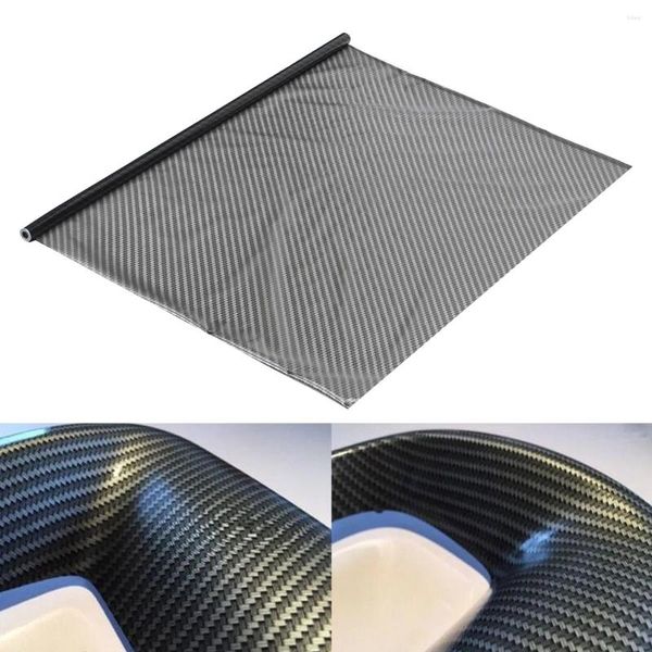 Adesivi per finestre 50 cm da 250 cm in fibra di carbonio Trasferimento di acqua immergiti idrografici Hydro Film