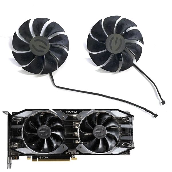 Pads Nuovi cuscinetti da 87 mm 4pin PLA09215S12H GPU per EVGA RTX 2080Ti 2080 2070 2060 XC Ultra Gaming Scheda di raffreddamento