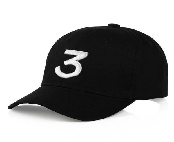 Nuova possibilità il rapper 3 papà cappello da baseball berretto regolabile frammento di baseball nero berretto da baseball black caps3437340
