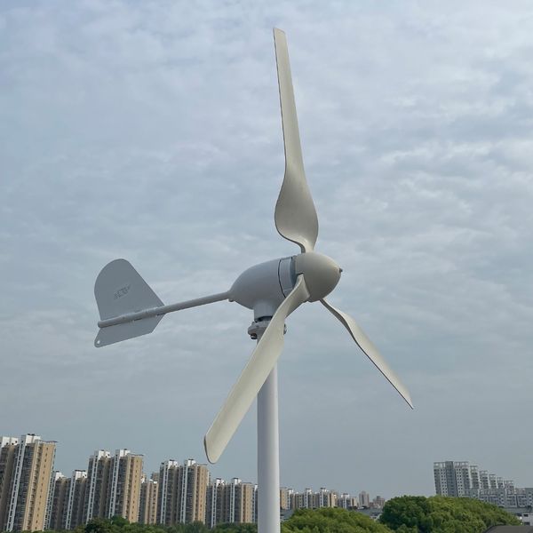 Energia do gerador de turbinas eólicas energia de energia 5000W 10000W 12V 24V 48V Kit completo residencial com MPPT Charge Controller for HomeUse
