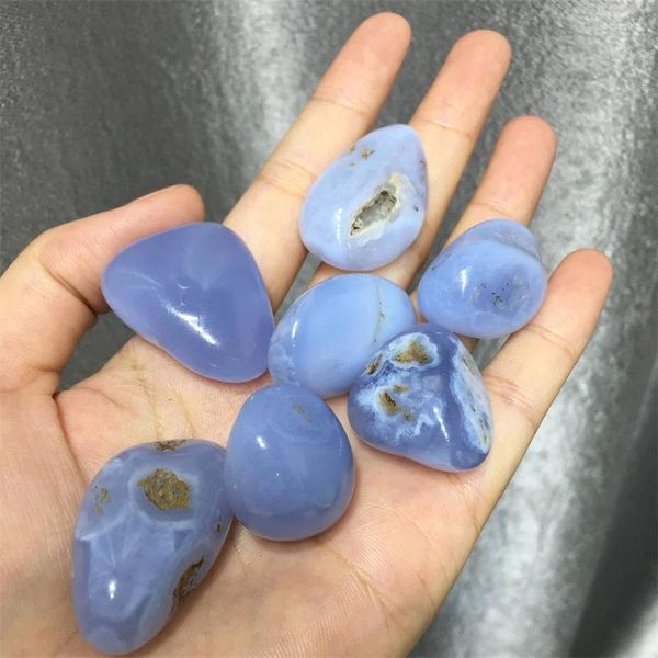 Estatuetas decorativas de lda de renda azul natural do atacado Torda pedras preciosas de pedras cristalinas para cura