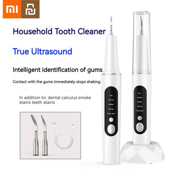 IRRIGADOR Xiaomi YouPin Visual Ultrassonic Scaler Electric Irrigador Oral Intelligente Limpeza Dental Dental Remoção de Instrumento Dental de Dentário