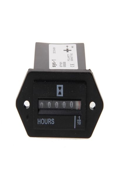 DC 10V80V Gerador selado Medidor de hour Counter for Boats Trucks Tractors Cars HourMeter3123177