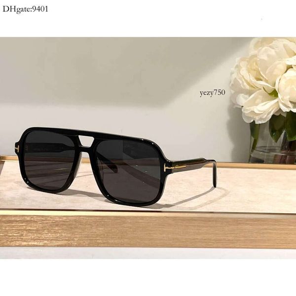 Tom óculos de sol Homem James Bond Designer de marca Sun Glasses Super Star Celebridades Drives de sol para mulheres Fashion Freds Óculos com Box TF Glass DS