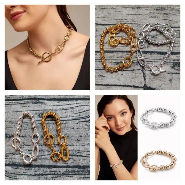 Цепи 2024 Unode50 Продажа модной тенденции в Испании Высококачественное изысканное ожерелье женского романтического подарочного пакета женского ожерелья