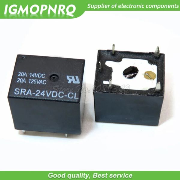 5pcs Высококачественное реле SRA-12VDC-CL SRA-05VDC-CL SRA-24VDC-CL 5PINS 12V 5V 24V DC T74 RELays IGMOPNRQ