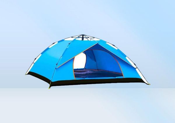 35 persone Tenda grande tenda veloce Famiglia Outdoor impermeabile per protezione UV Campeggio pieghevole pieghevole S 2203016698765