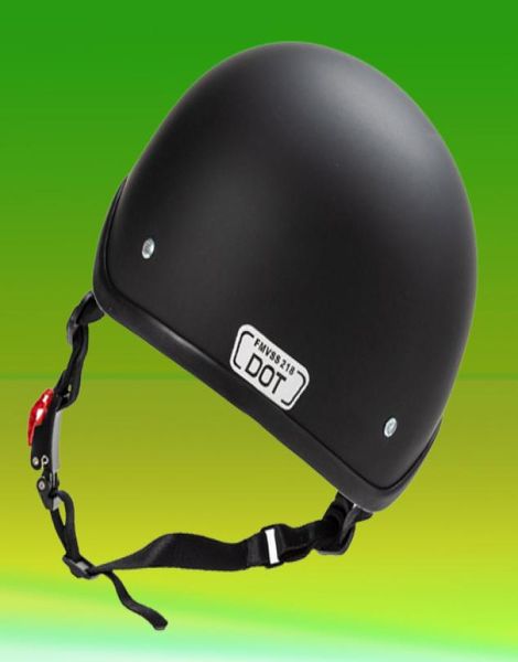 Motorradhelme Punkt zugelassener Motobike -Helm halbe Gesichts -ABS -Schale für Mann und Woman2409945