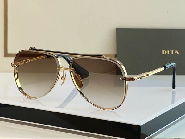 Dita Mach Eight Sun Glasses для мужчин Женщины ретро -очки UV400 Outdoor Shades Acetate Fash