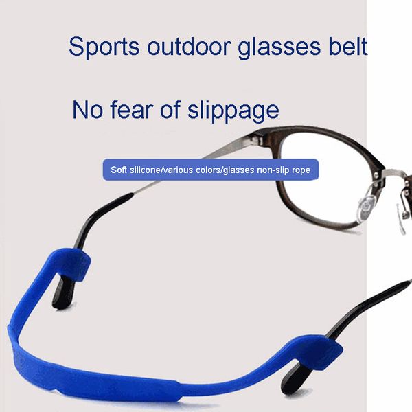 Elbru occhiali anti-slip in silicone occhiali per occhiali per occhiali gambe gambe gancio di dispositivo di fissaggio accessori per la punta del supporto per occhiali da occhio