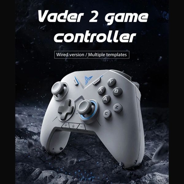 Gamepads Fly Digi Vader 2 Wired Wireless Game Controller Multiplatform Gamepad Builtin 6axis гиропроизводительный двойной моторная вибрация для телефона для ПК