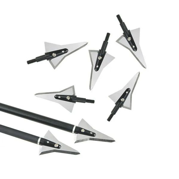 Arrow 2 Blades Broadhead 125 Grian para parafusos de seta de carbono caça de flechas de flechas arco -flecha arco esportivo ao ar livre tiro