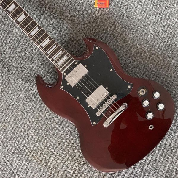 Signature Mahagony Body Red S mit P90 Pickups E -Gitarren -Gitarren Guitars Guitarra1601858