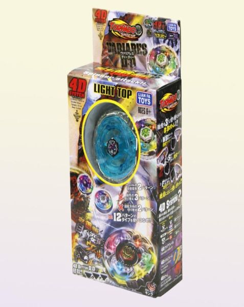 Beyblades Arena Toupie è scoppiato con giocattoli a fusione in metallo leggero a LED per ragazzi che emettono giroscopi giroscopi regali per bambini classici 2211185785525