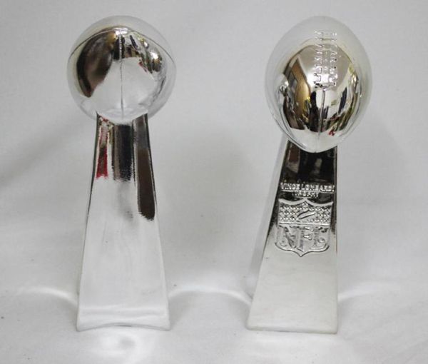 34cm American Football League Trophy Cup The Vince Lombardi Trophy Height Replica Super Bowl Trophy Rugby Gift1809665