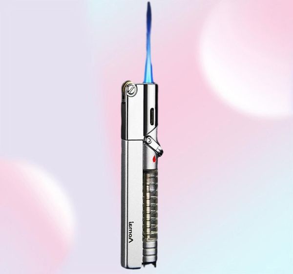 AOMAI JET LIMPELHO COMBUSTÍVEL VISÍVEL VISÍVEL TORCH SECADO DE TODRELA VENCIDADE STRILE Flama Janela de gás recarregável para char churrasco cozinha cozinha1078207