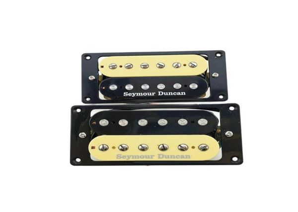 Seymour Duncan SH1n Neck SH4 Brücke Rhythmus Humbucker E -Gitarren -Pickup Zebra Schwarz 4C Schirded3685387