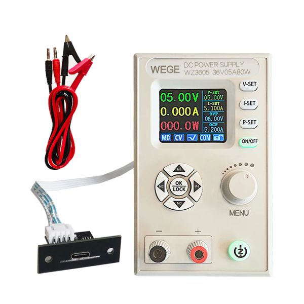 WZ3605 Anti-BackFlow Digital Control Digital Fonte de alimentação DC Módulo de carregamento Buck-boost Constante Corrente constante de tensão 36V