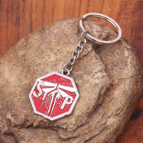 O Último de nós, chaveiro de cosplay Firefly Badge adereços Pingente Keyring Backpack Key Titular Acessórios para Jóias para Fãs Presentes