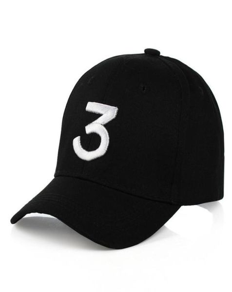 Nuova possibilità il rapper 3 papà cappello da baseball berretto regolabile frammento di baseball nero caps4196271