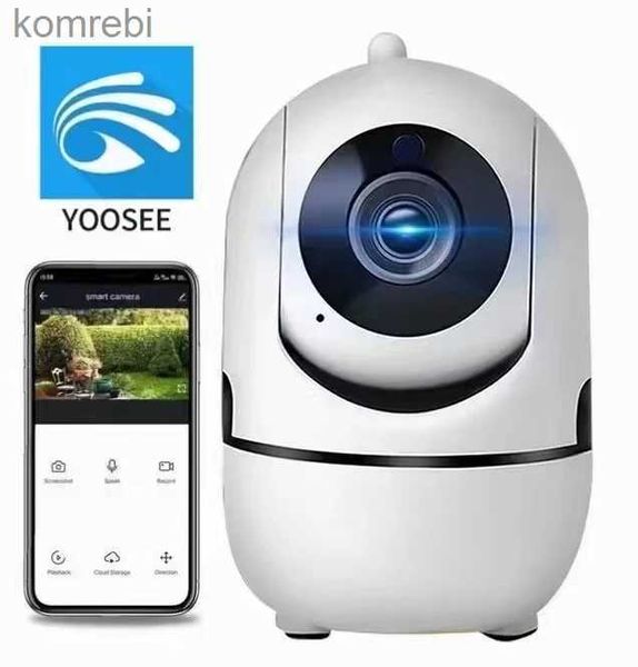 Câmeras PTZ Yoosee/YCC365/Tuya Aplicativo 2MP 1080p sem fio PTZ IP Dome Câmera Infravermelho Visão Noturna Segurança Casa CCTV Baby Monitor C240412