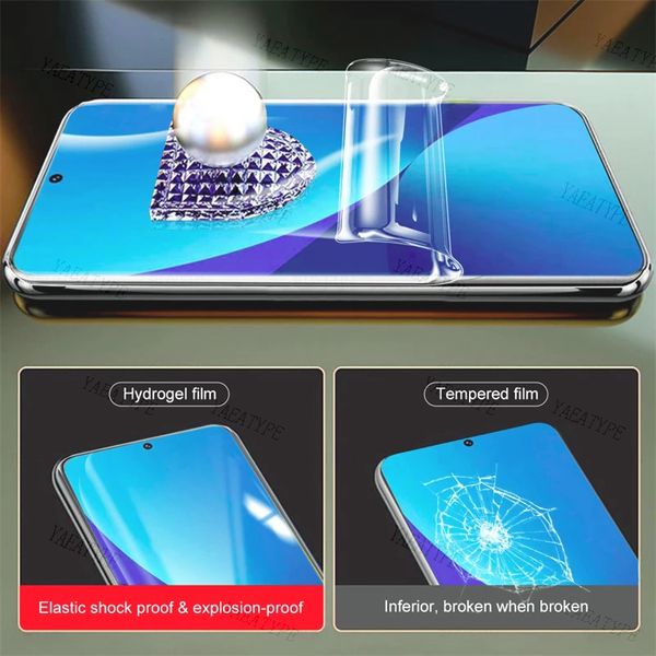 3pcs Hydrogel -Film auf für Tecno Spark Go 2023 BF7 Pop 7 Pro 6.56 