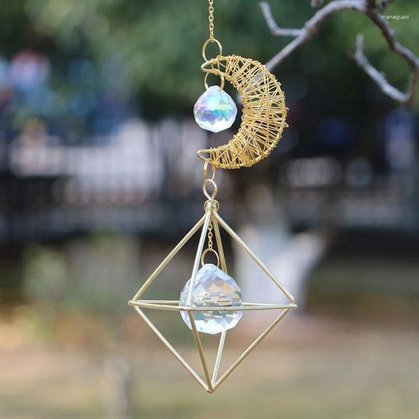 Декоративные фигурки Suncatcher ab Crystal Wind Chimes Sun Catchers Wanging для оконного сада