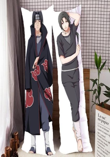 Neuer Anime umarmt Kissenbezug Cartoon Uchiha Sasuke Itachi Hatake Kakashi Umarmung Home Body Kissen Hülle 2012129591507