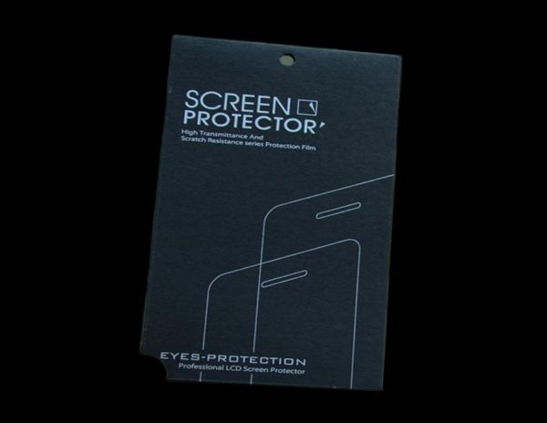 Protetor de tela de vidro temperado universal Caixa de embalagem de varejo Kraft para iPhone 12 11 Pro xr xs max 8 7 6s SE2 Samsung S20 Ultra5932216
