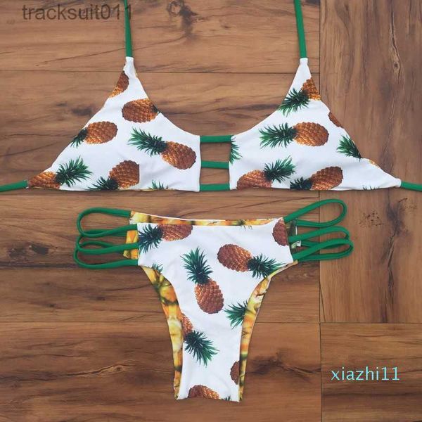 Kadın mayo moda markası yeni bayan çamı sütyen bandaj bikini parça mayo mayo mayo plaj kıyafeti yüksek kalite boyutu S/M/L/xl c240412