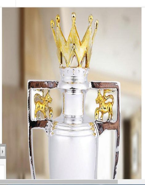 2020 Liga dos Campeões 16cm 32cm 46cm 77cm Fãs de futebol Trophy para coleções Metal Premier Silver League Trophy8729238