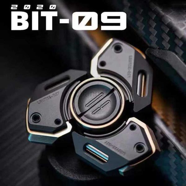 Декомпрессионная игрушка декомпрессия Игрушка Lautie Bit-09 Peaff Gyro цирконий EDC Fidget Toys Envio Gratis Magnetic Fidget 240412