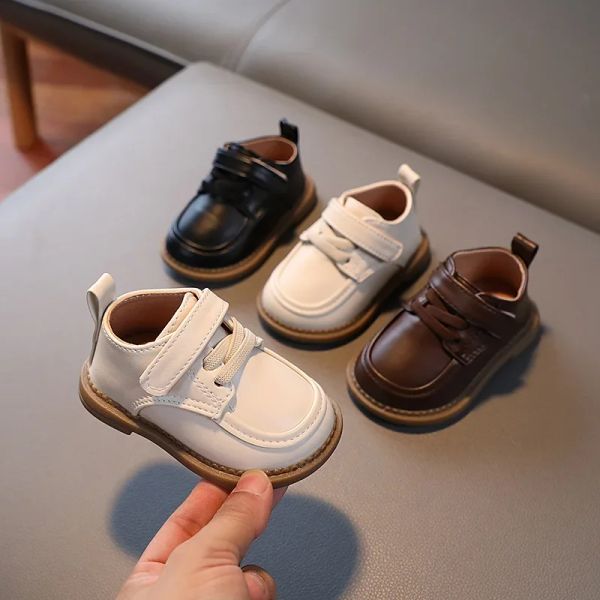 Кроссовки Baby Simple Shoes 2024 Новая Allmatch Детская девочка обувь весенняя осень малыш новорожденный мальчик для свадебной вечеринки F1111111111111111111