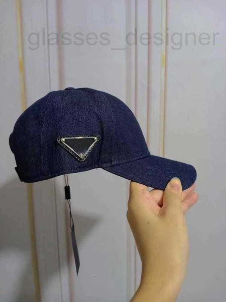 Ballkappen Designer P der Familie der neue frühe Herbst -Trendbrief Cowboy Baseball Cap Männer- und Frauenelbe ausländischer vielseitiger Sonnenschild Hut GGV8