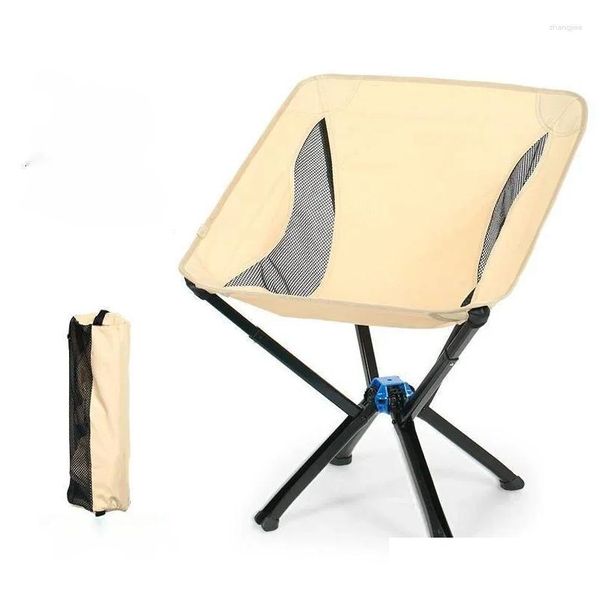 Camp Furniture Outdoor Cam Leichtes Radsportstuhl ADT Kinder Sitzreisen tragbare Aufbewahrung Mond Taktische Drop Lieferung Sport OTLIF