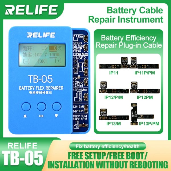 LIFIDE TB06/TB05 CABO DE CABO DE BATURA INSTRUMENTO SETUPS e sem inicialização Adapte-se a vários modelos para iPhone IP8G-14PM