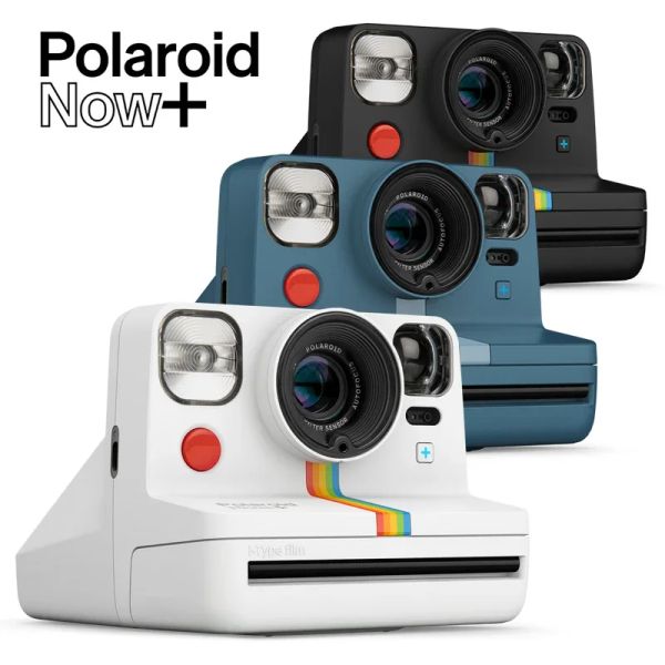 Kamera sıcak nokta polaroid fotoğrafı şimdi polaroid artı Rider'ın gökkuşağı kamerasının siyah beyaz görüntüleme için bir kez görüntüleme