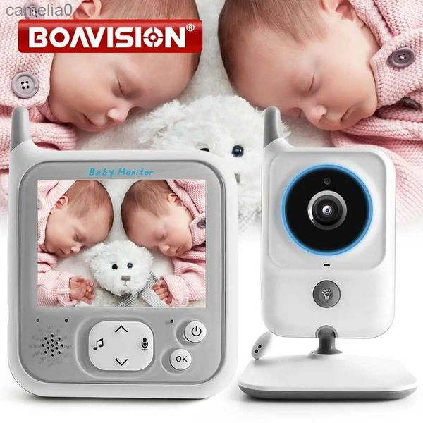 Baby monitor da 3,2 pollici LCD Video Baby Monitor wireless monitor baby monitor bidirezionale Audio night temperatura per pet telecamera nata musicista VB607C240412