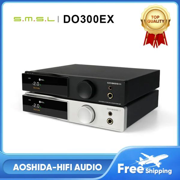 Amplificatori SMSL do300ex decodificatore audio cuffia amplificatore AK4191 AK44999EX DAC XMOS XU316 Decodifica DSD512 Digital Preamplificatore 768KHz