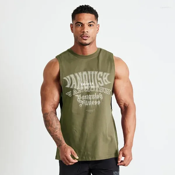 Tops cerebbe da uomo Summer Sports Sports Sleeveless T-shirt coreano allenamento traspirato a spalla kan spalla da basket ad asciugatura rapida