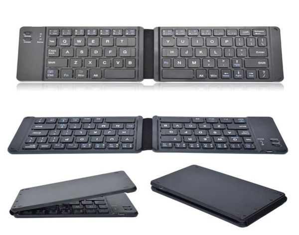 Tragbare Mini -Falten -Tastatur Bluetooth Wireless Keyboards für WindowsAnsandroidiostablet iPadphone Lighthandy8580539