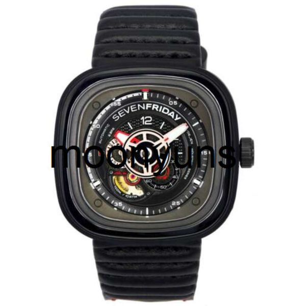 Sevenfriday Watch Designer Watches Sevenfriday Perge di potenza automatica P3C/06 SF-P3C-06 MENS Watch di alta qualità