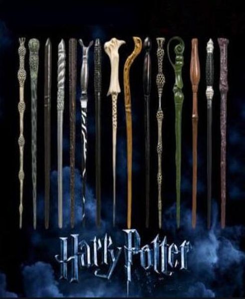 41 Styles Wand Magic Props Series Magic Wand Varda mágica com caixa de presente 100pcs BY01377389884