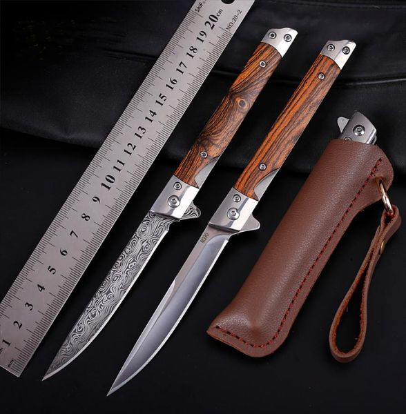 846039039 Складной карманный нож тактический нож с кожаной оболочкой для кемпинга походы на охотничьи ножи.
