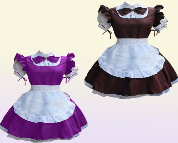 Costume sexy francese costume gotico lolita abbigliamento anime cosplay sissy maid uniform per le dimensioni di halloween costumi per donne 2021 Y06992588