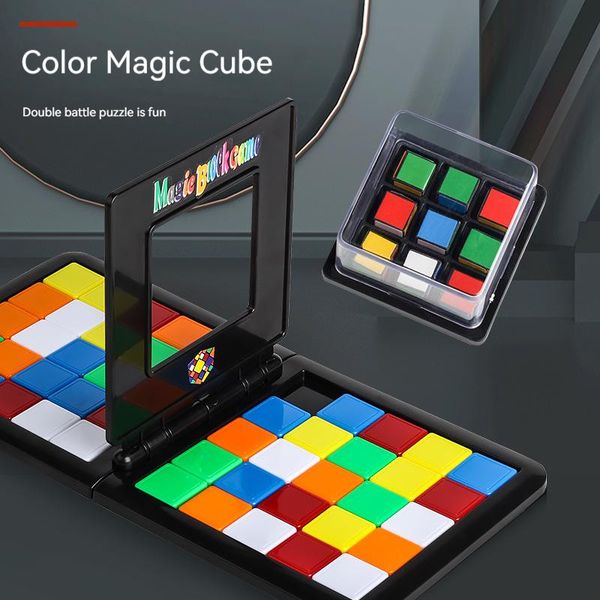 Puzzle Cube 3D Puzzle Race Cube Board Blocks Spiel Kinder Spielzeug Eltern-Kind Doppelhirn Teaser Speed Table Game Magic Cubos