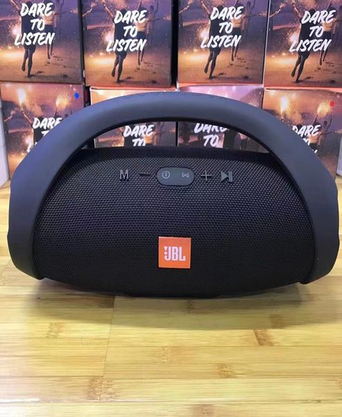 Хороший звуковой бокс коробка Bluetooth Strea 3d Hifi Subwoofer Hands Outdoor Портативные беспроводные динамики стерео сабвуферы 1027205