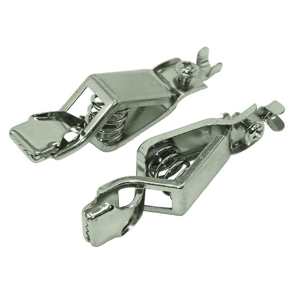 2pcs 20a Aligator Clipe Crocodilo Planejada Elétrica Testamento