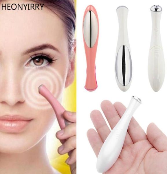 EM002 Electric Eye Massager Mini Augen dunkle Kreise Entfernung Stift Anti -Aging -Massager Negative Ionenvibration Gesichtshebt zu 5513606